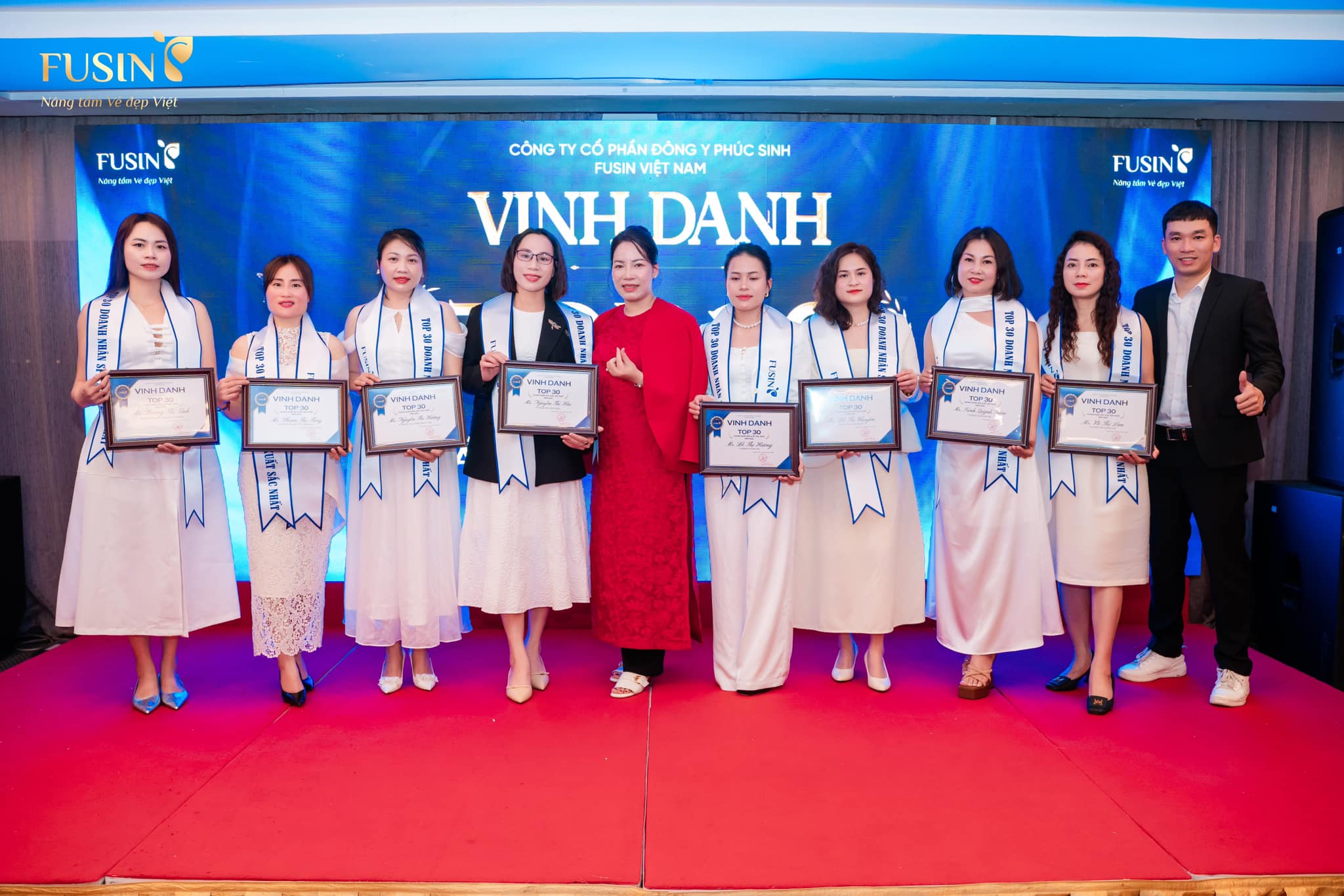 FUSIN vinh danh đối tác chủ spa xuất sắc